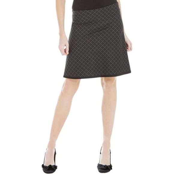 Max Studio London Plaid A-Line Skirt size M - Picture 3 of 8